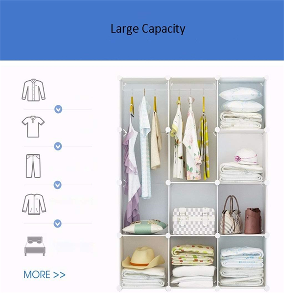 plastic wardrobe